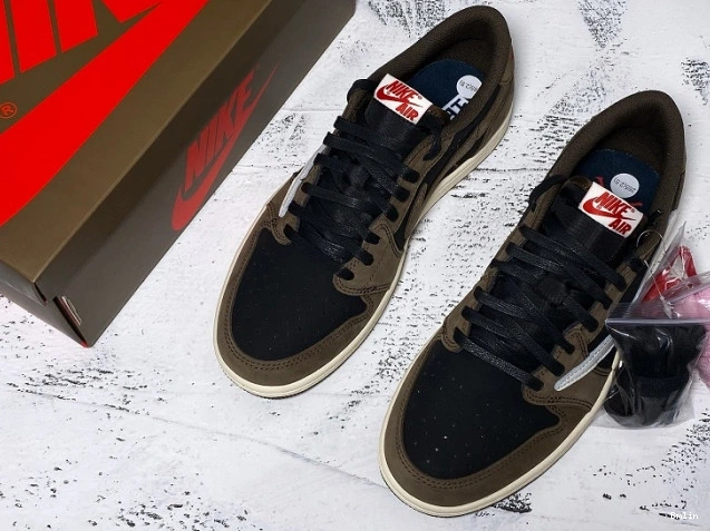 Bmlin Air Mocha 1 Dark x CQ4277-001 SP Low Travis Jordan OG Scott 0712